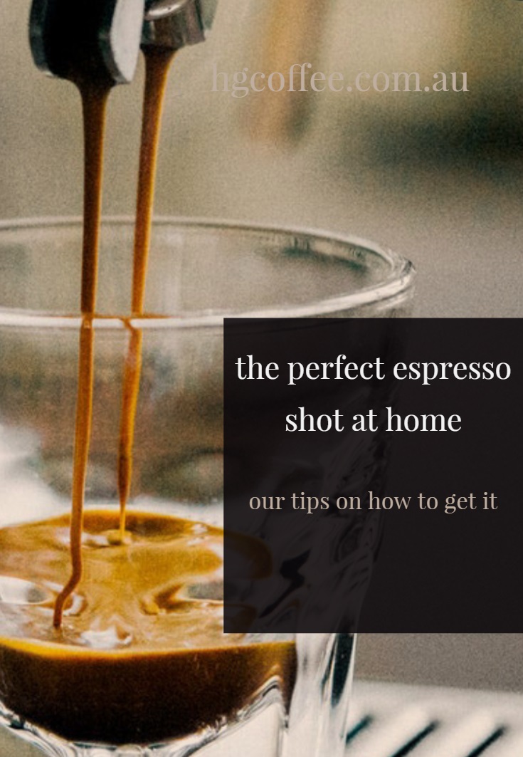 perfect espresso shot