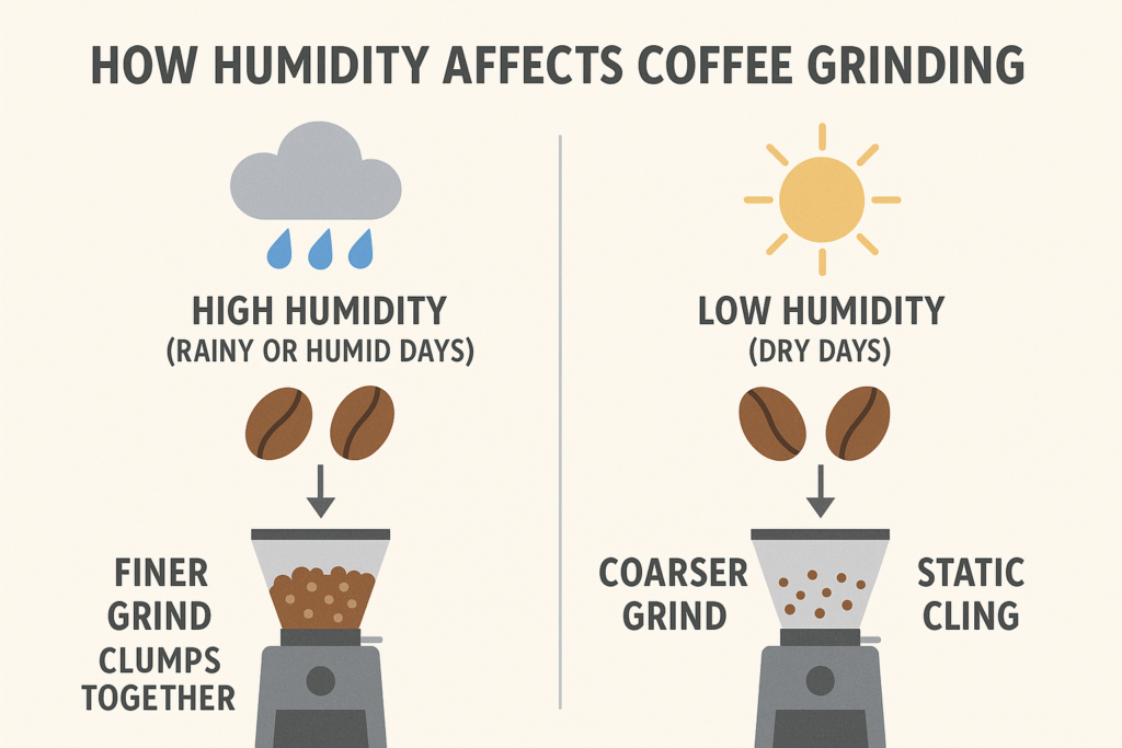 weather and coffee grind